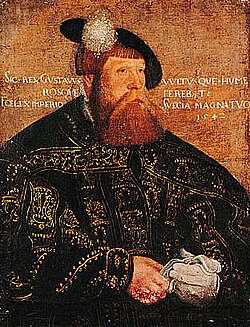 Portrait of Gustav I of Sweden