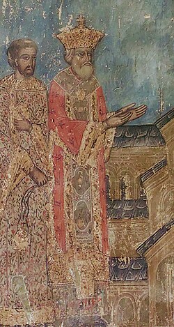 Portrait of Mirian III of Iberia