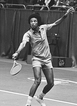 Portrait of Arthur Ashe