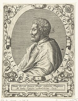 Portrait of George of Trebizond