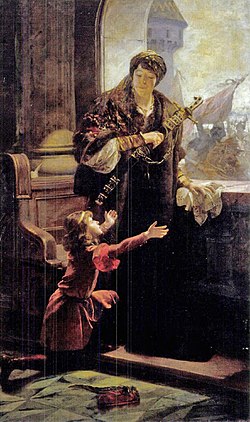 Portrait of Erzsébet Szilágyi