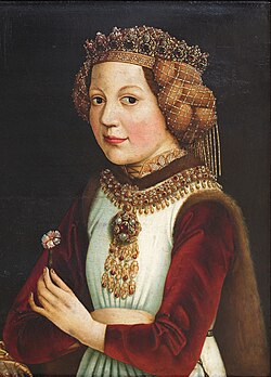 Portrait of Magdalena of Valois