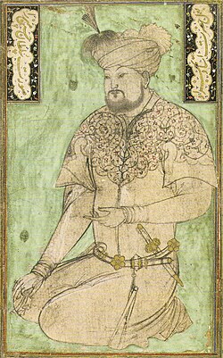 Portrait of Husayn Bayqarah