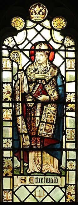 Portrait of Æthelwold of Winchester