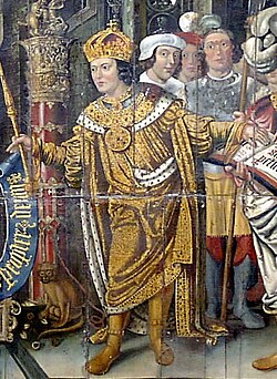 Portrait of Cædwalla of Wessex