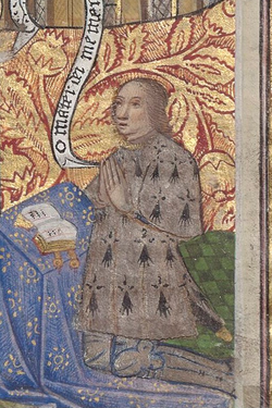 Portrait of Peter II, Duke of Brittany