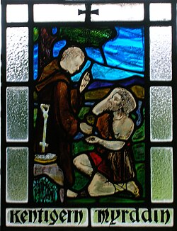 Portrait of Saint Mungo