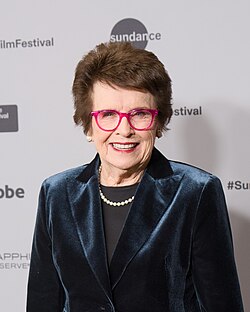 Portrait of Billie Jean King