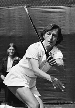 Portrait of Martina Navratilova