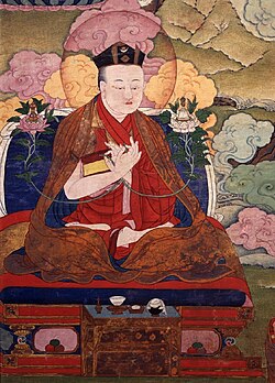 Portrait of Rangjung Dorje, 3rd Karmapa Lama