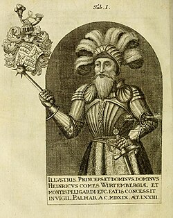 Portrait of Henry, Count of Württemberg