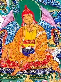 Portrait of Śāntarakṣita