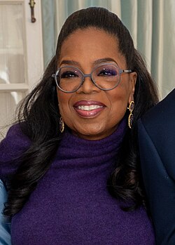 Portrait of Oprah Winfrey