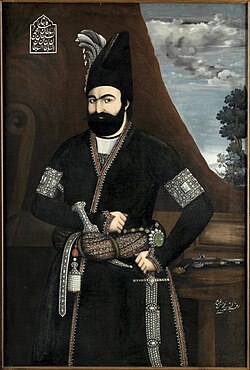 Portrait of Mohammad Shah Qajar