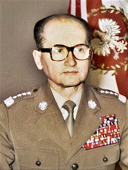 Portrait of Wojciech Jaruzelski