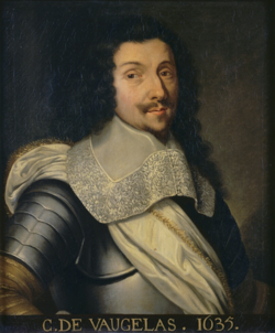 Portrait of Claude Favre de Vaugelas