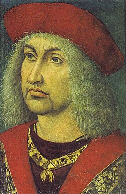 Portrait of Albert III, Duke of Saxony
