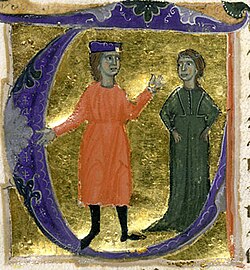 Portrait of Gaucelm Faidit