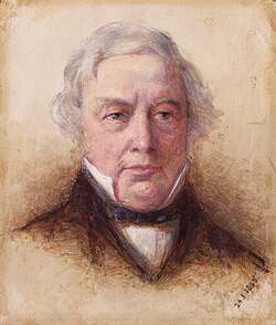 Portrait of Thomas Love Peacock