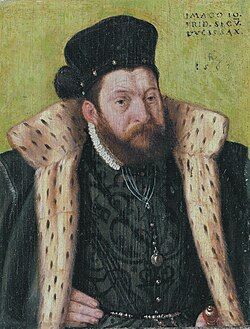 Portrait of John Frederick II of Saxony