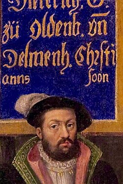 Portrait of Dietrich, Count of Oldenburg
