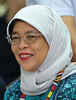 Portrait of Halimah Yacob