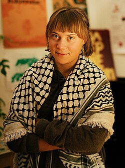 Portrait of Greta Thunberg