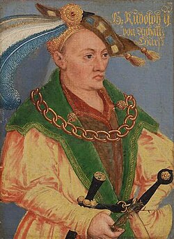 Portrait of Rudolf II