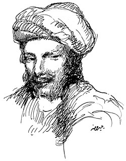 Portrait of Abu Nuwas