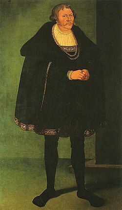 Portrait of Duke Heinrich V, Duke of Mecklenburg-Schwerin