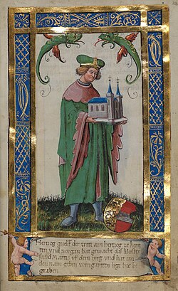 Portrait of Welf, Duke of Carinthia