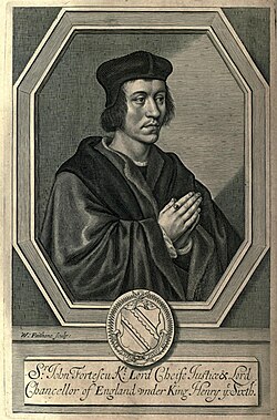 Portrait of John Fortescue