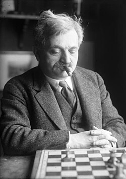 Portrait of Emanuel Lasker