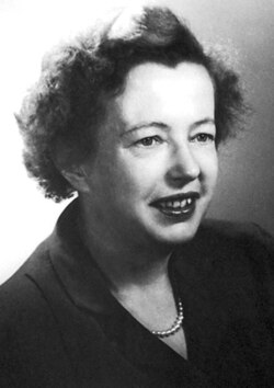 Portrait of Maria Göppert Mayer
