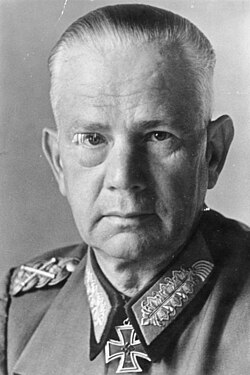 Portrait of Walter von Reichenau