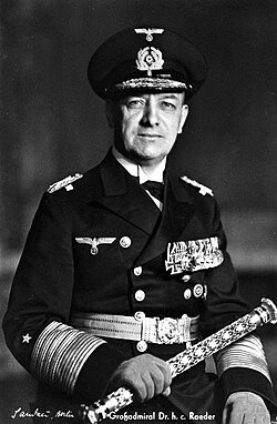 Portrait of Erich Raeder