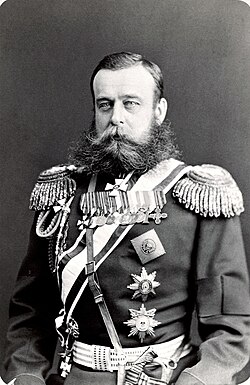 Portrait of Mikhail Skobelev