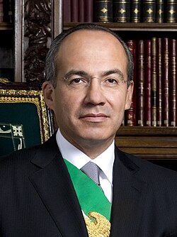 Portrait of Felipe Calderón