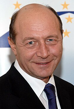 Portrait of Traian Băsescu