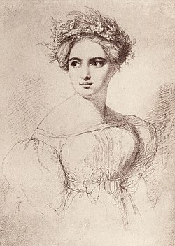 Portrait of Fanny Mendelssohn