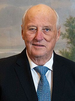Portrait of Harald V of Norway