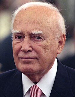 Portrait of Karolos Papoulias