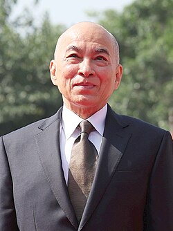 Portrait of Norodom Sihamoni