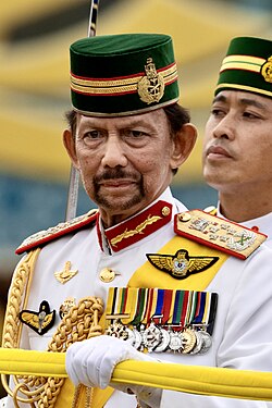 Portrait of Hassanal Bolkiah I of Brunei