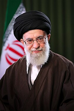 Portrait of Ali Khamenei