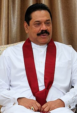 Portrait of Mahinda Rajapaksa