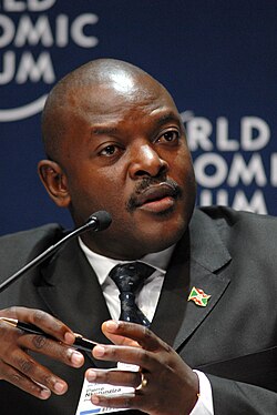 Portrait of Pierre Nkurunziza