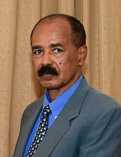 Portrait of Isaias Afwerki