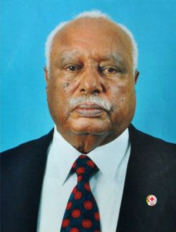 Portrait of Girma Wolde-Giorgis