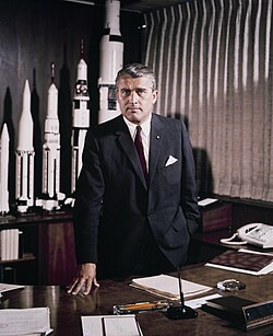 Portrait of Wernher von Braun